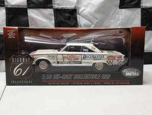 lot 845 image: Highway 61 Collectibles 1967 Plymouth Belvedere Williams Stiles & Stahl Racemaster 118th Scale Die Cast