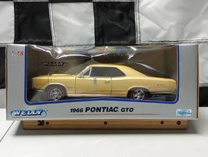 lot 847 image: Welly 1966 Pontiac GTO 118th Scale Die Cast