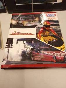 lot 880 image: Nascar Hardcover Book, Trading Cards & Photographs