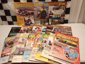lot 881 image: Lot Of Assorted National Dragster Magazines