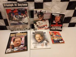 lot 883 image: Nascar Assorted Dale Earnhardt Magazines