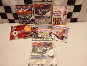 lot 885 image: Assorted Nascar Dale Earnhardt Magazines