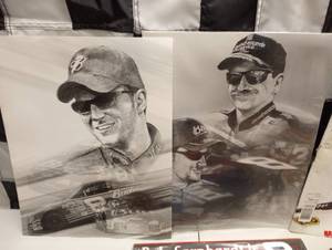 lot 887 image: Assorted Nascar Photographs And Magazines