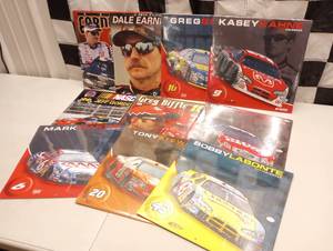 lot 889 image: Assorted Nascar Calendars