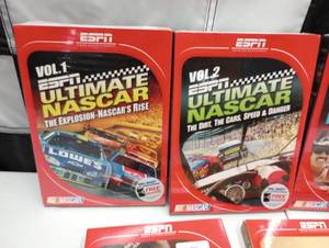 lot 894 image: (7) ESPN Nascar DvDs