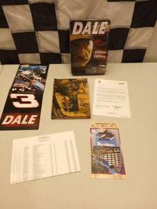 lot 895 image: Dale Earnhardt Tin Collectors DVDs