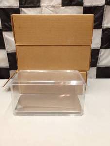 lot 906 image: Clear Acrylic Display Case Tops