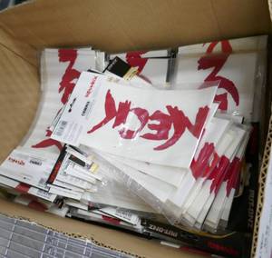 lot 23 image: Box of 200 Redneck decals