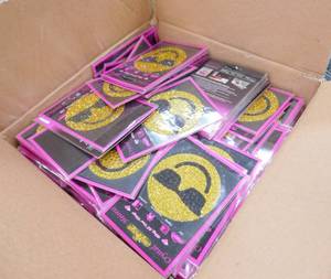 lot 33 image: 150 smiley face decals