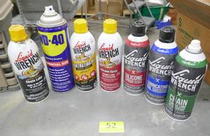 lot 52 image: Group of Liquid Wrench