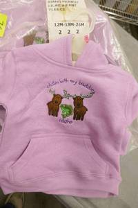 lot 74 image: FIVE toddler sweatshirts