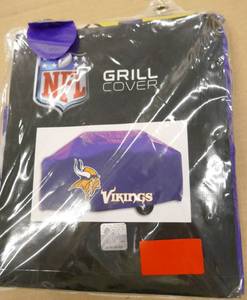 lot 146 image: MN Vikings grill cover 68x21 x 35 tall