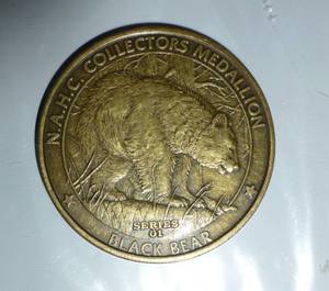 lot 148 image: 50 Black Bear collector coins