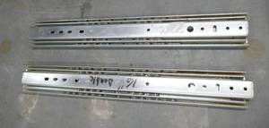 lot 163 image: Two double extending 16 drawer slides