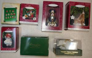 lot 185 image: Lot of Hallmark Keepsake Christmas ornaments - All new in box