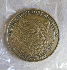 lot 133 image: 50 Grizzly collector coins