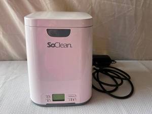 lot 15 image: MSRP $300 SoClean CPAP Cleaner &amp Sanitizer - Great Working Condition - 1st Pic Is A Stock Photo - No Hose or Mask Included Following Pictures Show All Included With This Great Cleaning Equipment