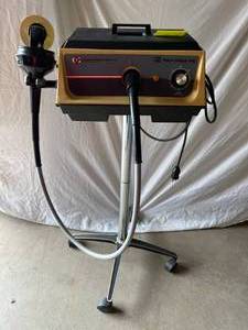 lot 25 image: MSRP $2200 General Physiotherapy G5 Multimatic Percussor Percussion Massager Physical Therapy Device -&nbspIncludes Extras Great Working Condition 1015 Update Timer Does Not Work Everything Else Works Great