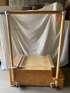 lot 34 image: MSRP $800 Event Horizon WB-205 Weight Bearing FootAnkle Mobile Platform -designed to make footankle x-rays easy &amp comfortable for patients plus convenient for radiology technologists - Wheels For Easy Transport