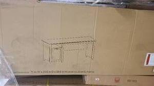 lot 668 image: Executive desk assembly