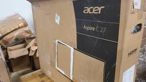 lot 683 image: ACER Aspire C27 all in one computer