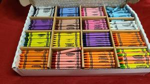 lot 766 image: Big Box of Crayola Crayons