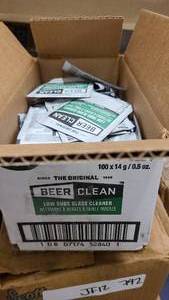 lot 811 image: Beer Clean Glass cleaning packs