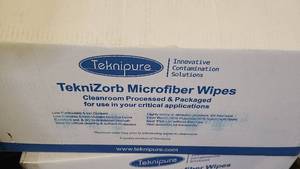 lot 663 image: TekniZorb Microfiber Wipes