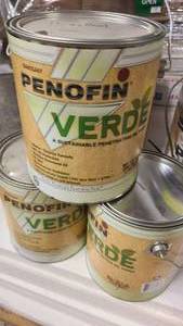 lot 8 image: 3 Cans of Penofin Verde Mahogany Wood Oil