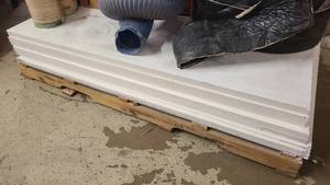 lot 2 image: Stack of construction boards