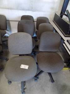 lot 79 image: 6 OfficeFish house hunting or Shop  Chairs
