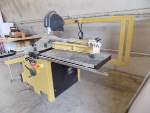 lot 4 image: Powermatic 10 Full Sheet Sliding Table Saw