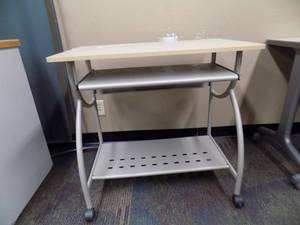 lot 45 image: Desk on Casters