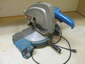 lot 55 image: Ryobi electric miter saw.