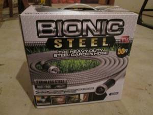 lot 119 image: 50ft bionic steel heavy duty garden hose