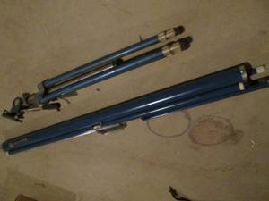 lot 143 image: Vintage metal framed Wards Tripod