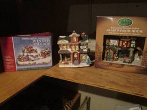 lot 156 image: Christmas light up village