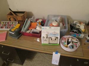 lot 179 image: Large lot of crafting and scrapbook