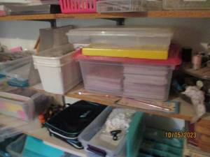 lot 261 image: Huge Assortment of cardstock, plus
