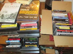 lot 294 image: Organizer with a collection of cassettes plus