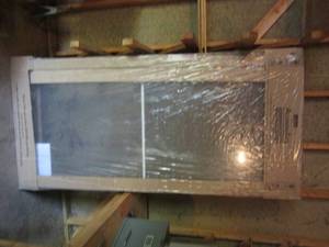 lot 203 image: New in package AluminArt 3680glass door