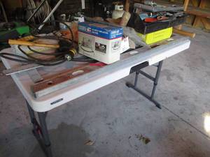 lot 44 image: Lifetime folding table plus