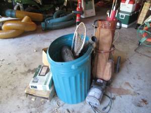 lot 234 image: Portable air compressor, plus