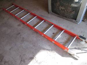 lot 241 image: 8 folding fiberglass ladder