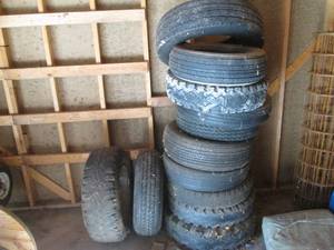 lot 248 image: Lot of various tires,
