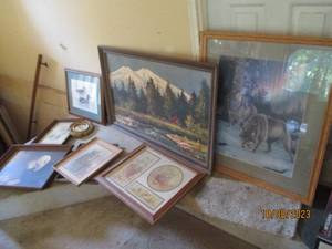 lot 410 image: Collection of assorted pictures, pa...
