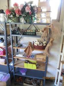 lot 435 image: Craft supplies a plenty Faux flora...
