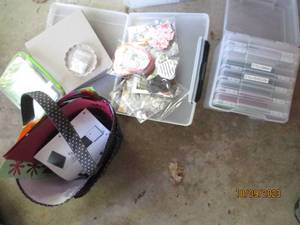 lot 451 image: 2-assorted organizers plus a crafti...