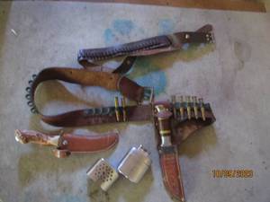 lot 515 image: Ammo belts with ammo...