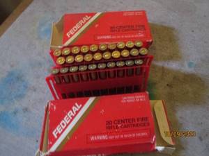 lot 518 image: 30 Federal 30-30 rifle cartridges...